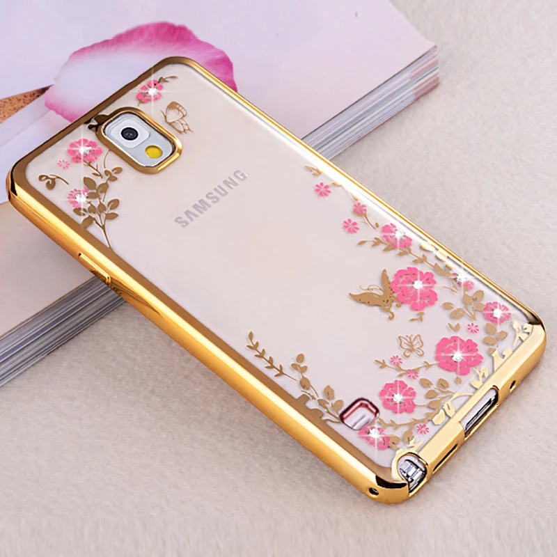 KaiNuEn etui coque cover case For Samsung Galaxy Note 4 Note4 transparent phone cases back Soft 3d silicone silicon | Мобильные