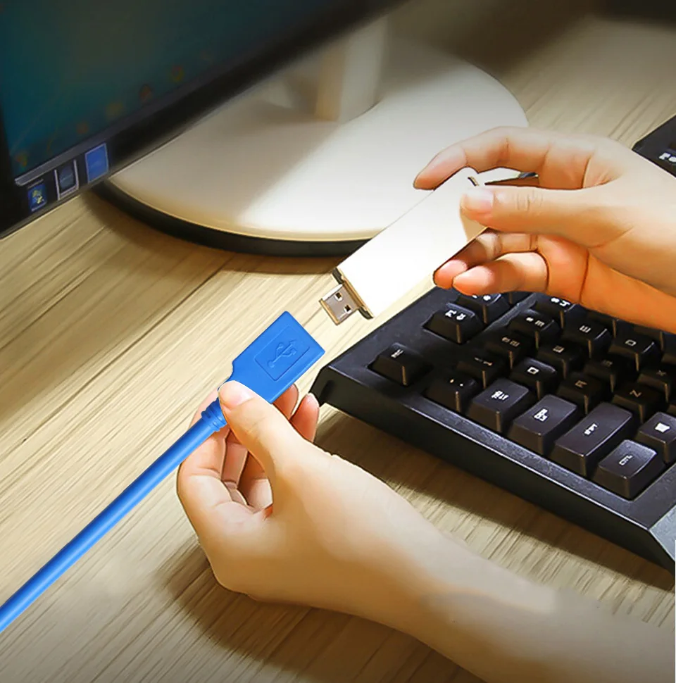 USB 3,0 кабель-удлинитель высокоскоростная линия передачи данных для Smart tv PS4 ноутбук Xbox компьютерный УДЛИНИТЕЛЬ шнур данных 1 м 1,5 м 3 м