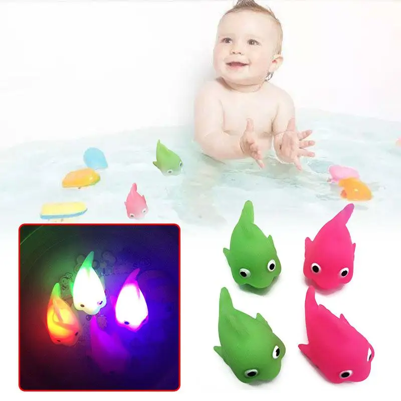 Детская игрушка для ванной 1 шт. Плавающая водяная лампа автоматическое