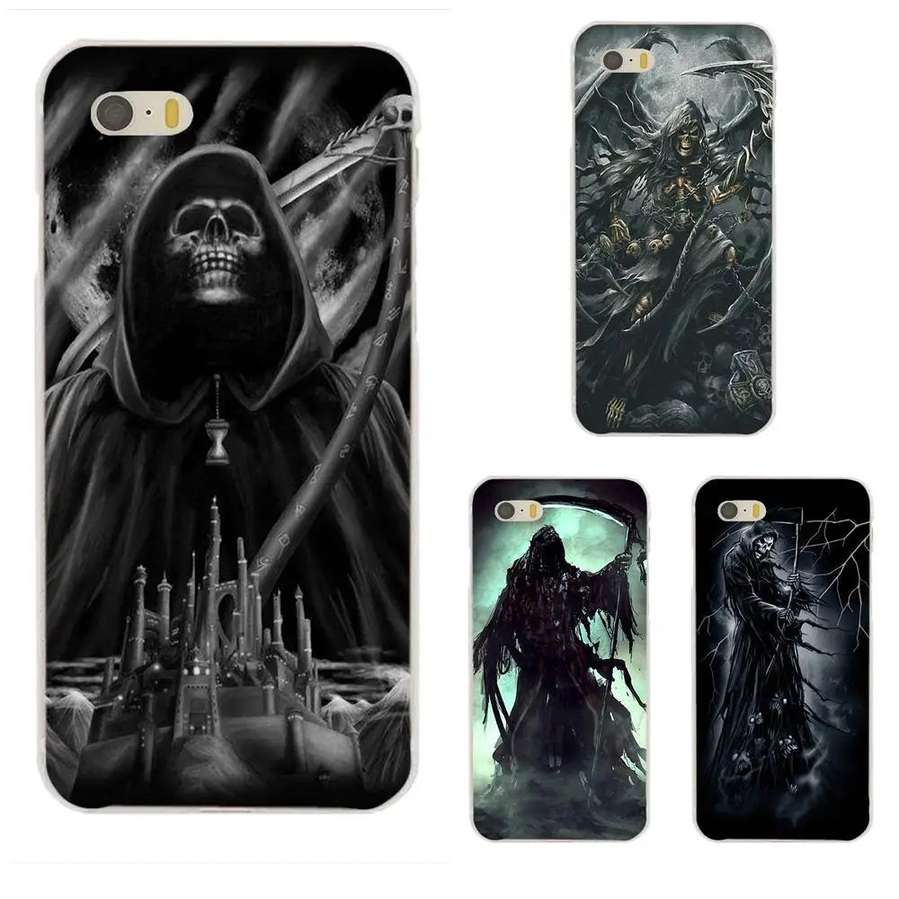 Стиль дизайн Grim Reaper Готический Ангел смерти для Xiao mi 3 4 4C 4i 5 5S 5X 6 6X 8 SE A1 Max x 2 Note
