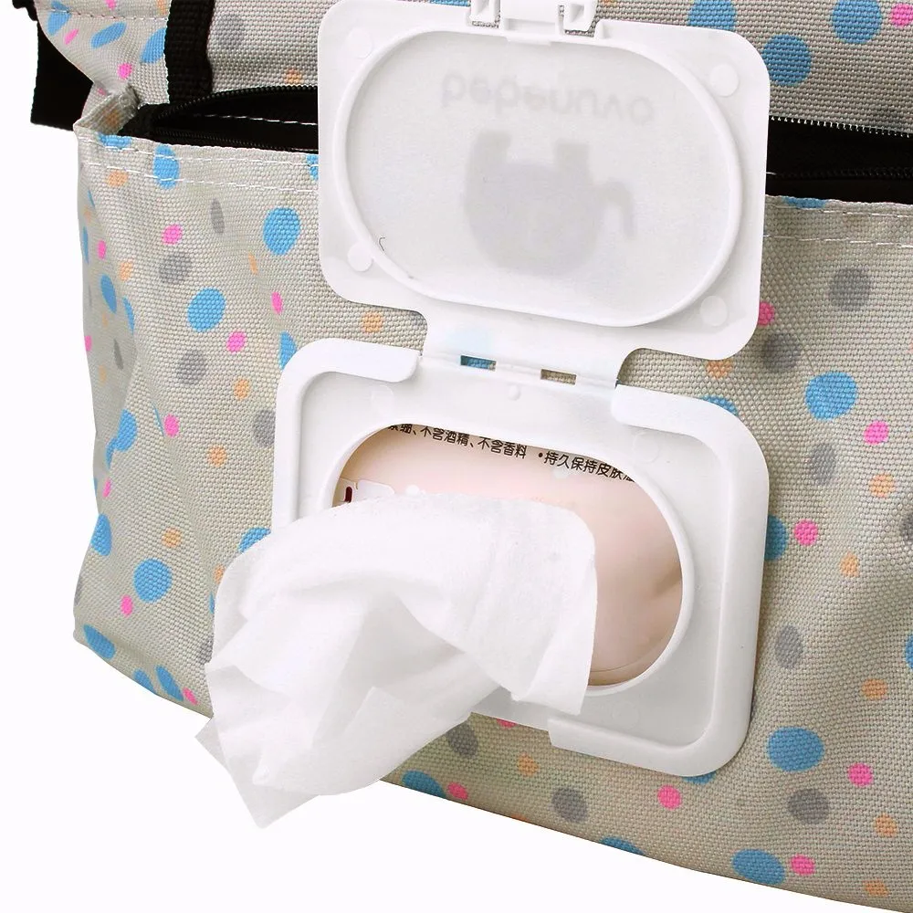 Сумка Органайзер для детской коляски водонепроницаемый вместительный крючок