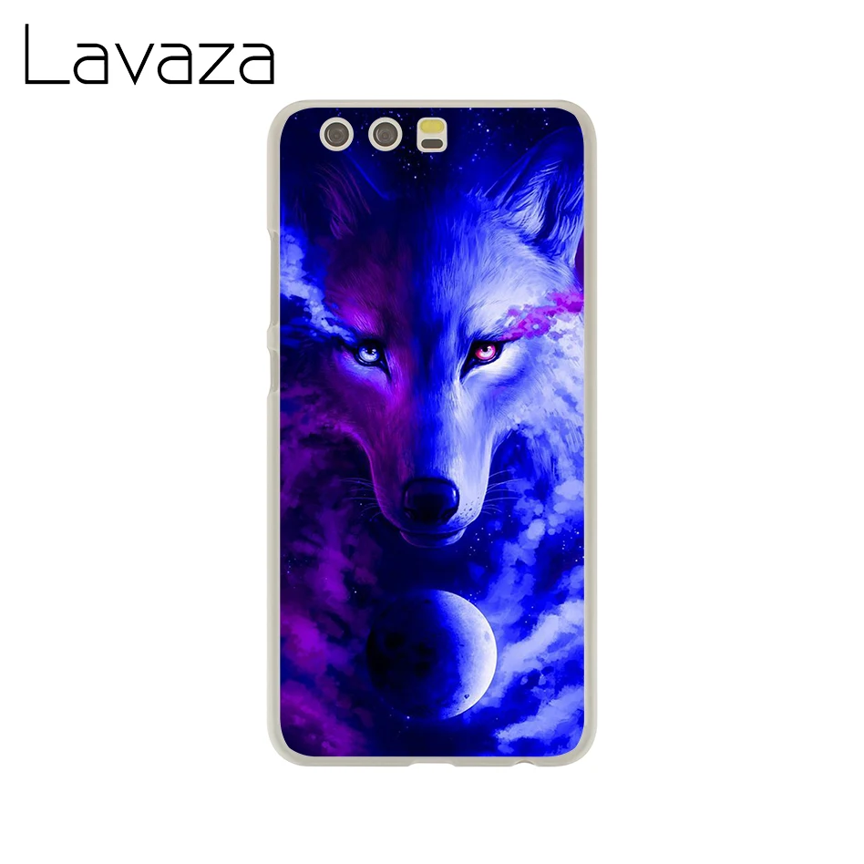 Lavaza волк художественный чехол для huawei Honor Note 10 играть 9i 9 8C 8X8 Lite 7X 7A 6C Pro