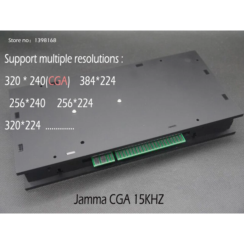 Выход JAMMA ЭЛТ монитор CGA 15 кГц аркадная игровая настольная игра с монетами игры 5200