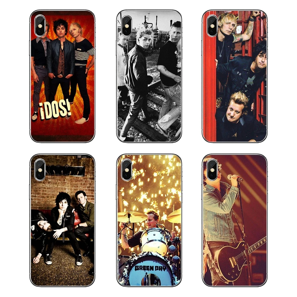 Силиконовые чехлы для LG G7 Q6 Q7 Q8 Q9 V30 X Power 2 3 OnePlus 3T 5T 6T Coldplay Green Day Rock Billie Joe Armstrong Punk