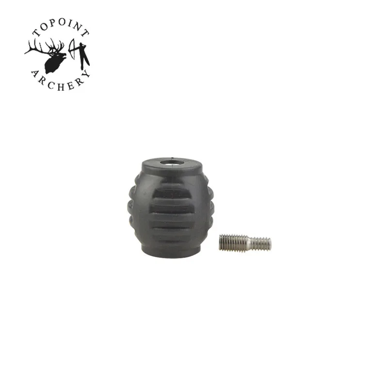 

1 Piece Rubber Black Bow Stabilizer Make Bow Stabilize for Outdoor Sports
