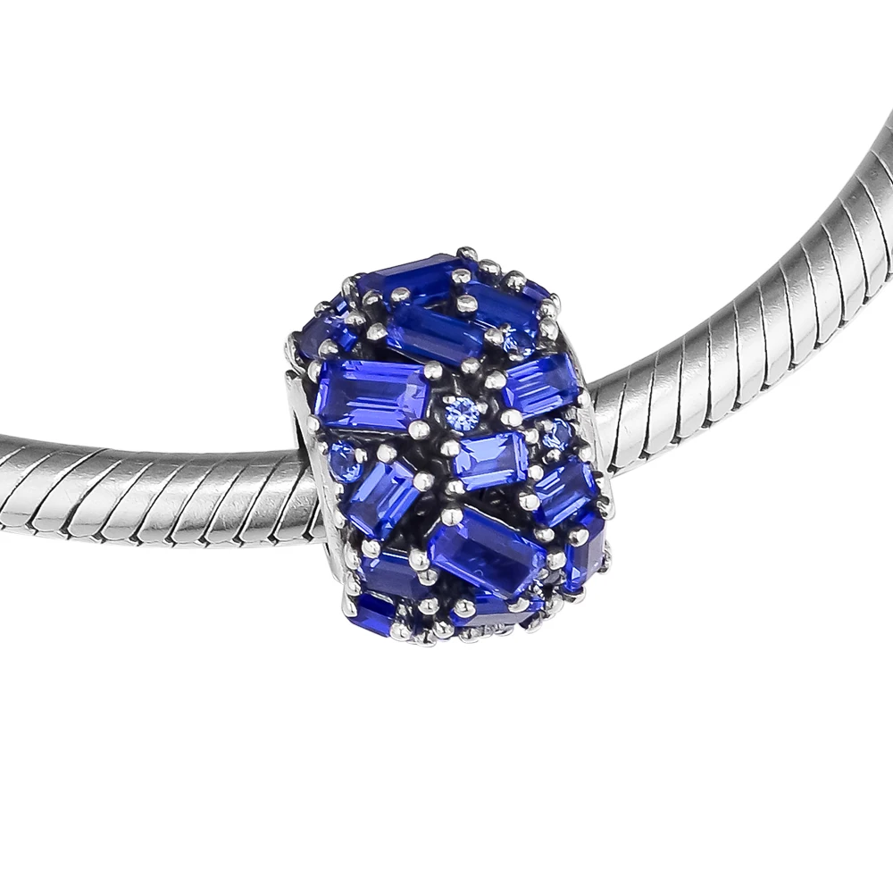 

Chiselled Elegance Charm Fits 925 sterling silver original Bracelets For Woman DIY Winter Beads for jewelry making