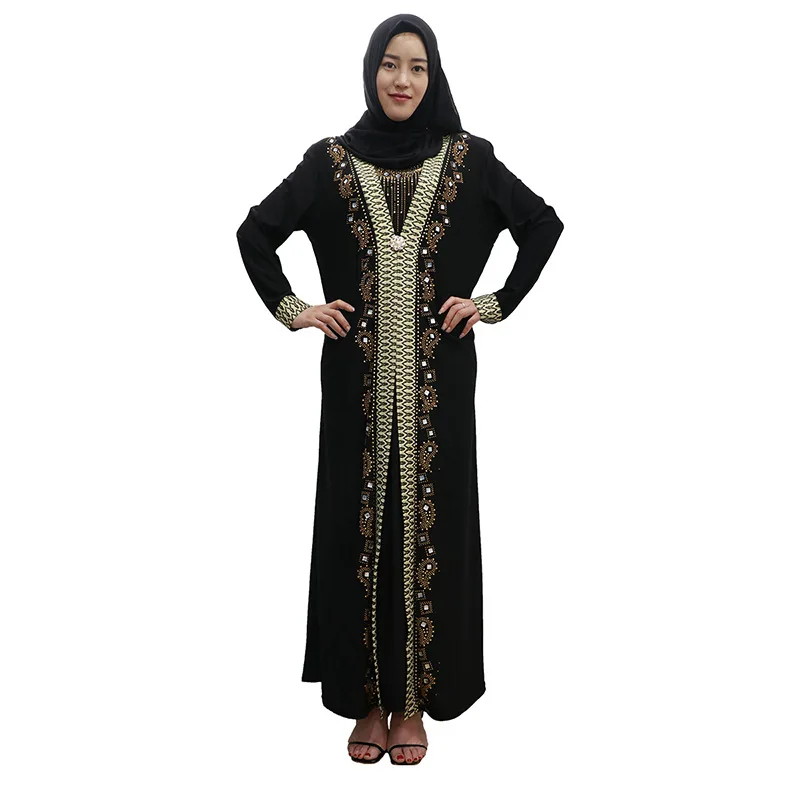 WEPBEL арабский из Дубая мусульманский с длинным рукавом платье модные