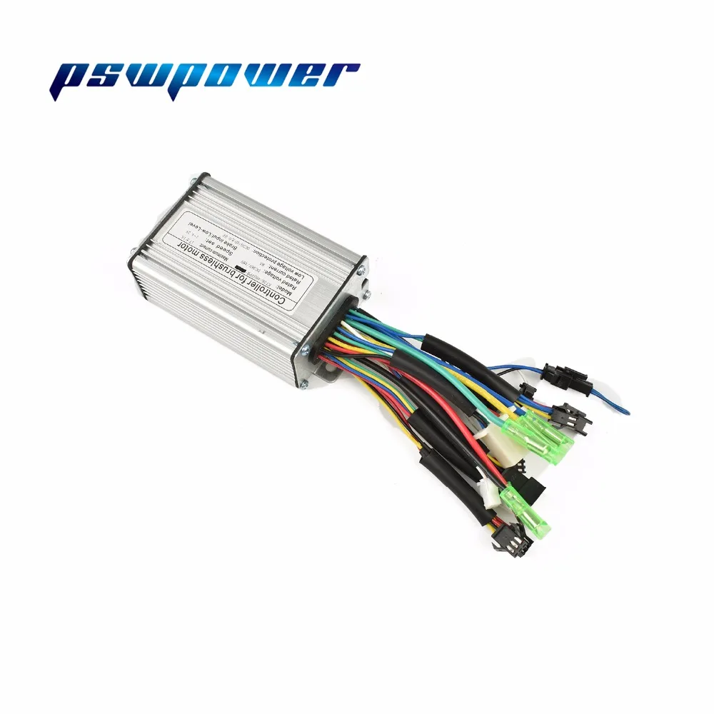Бесщеточный контроллер синусоидальной волны 36 В/48 В 350 Вт|wave control|hub motor controllersine wave