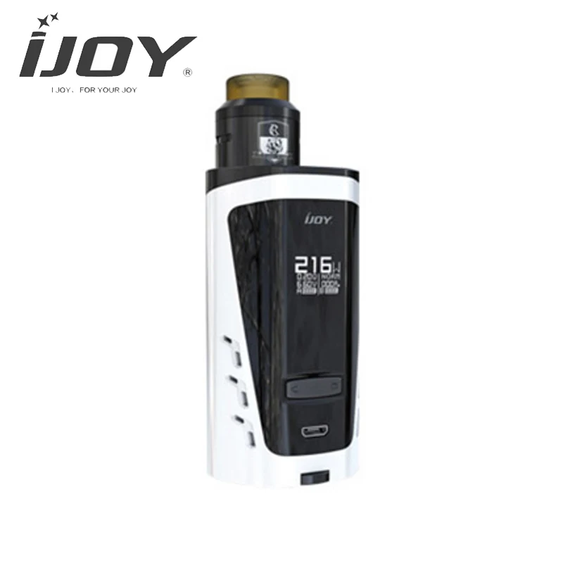 Оригинал IJoy Capo 216 Srda Squonk Kit Elektronik Sigara Vape 216W Mod с комбо SRDA без батареи 18650/20700|Системы