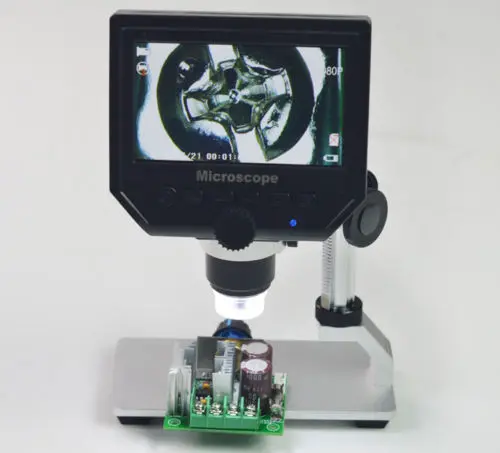 600X цифровой электронный микроскоп видео 4 3 дюймов HD lcd паяльный ремонт телефона