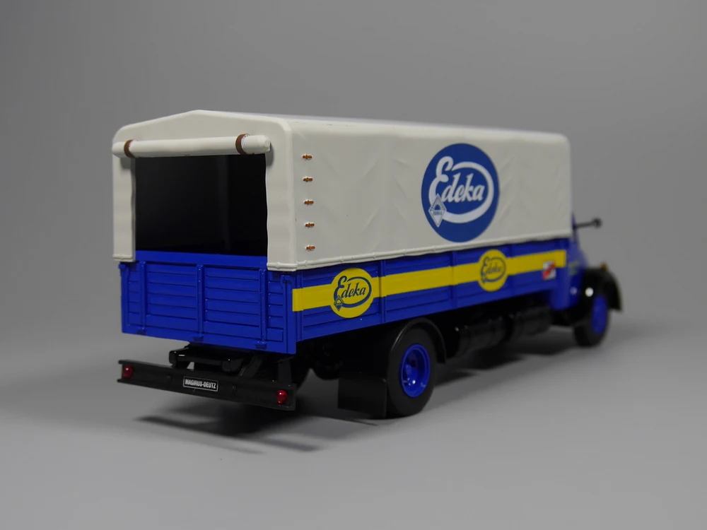 Авто ИНН-ixo 1:43 грузовик-Magirus Deutz "Edeka" литая модель автомобиля