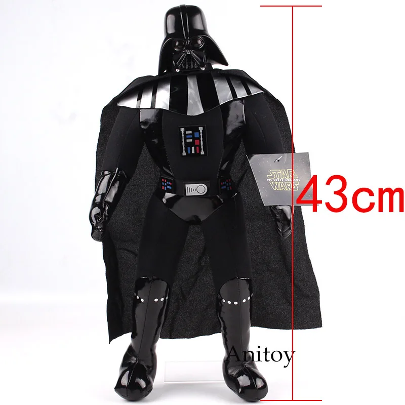Darth Vader Звездные войны плюшевый йода игрушки Штурмовик Дарт Вейдер мастер плюшевые мягкие игрушки мягкие куклы для детей тканевые хлопковые куклы - Цвет: Darth Vader