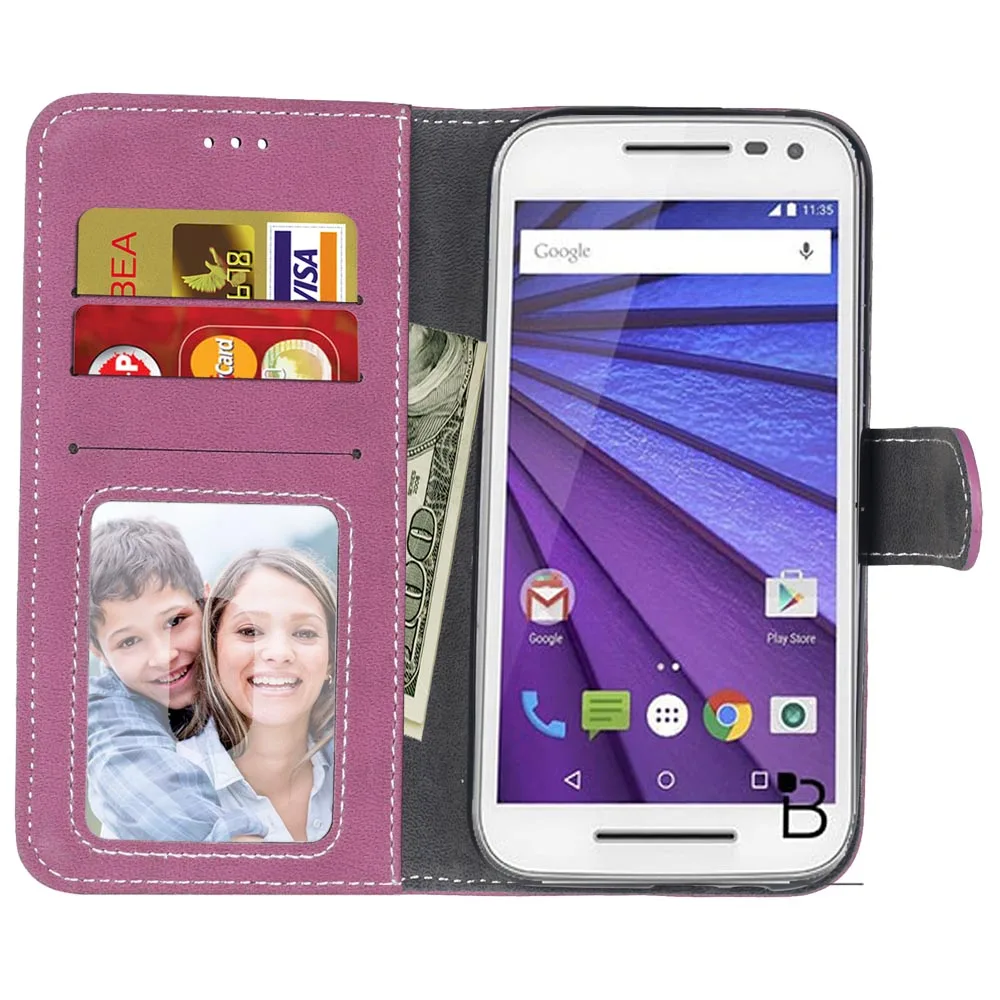Для Motorola Moto G3 чехол из искусственной кожи чехол для Motorola Moto G3 G 3rd Gen XT1541 Чехол кошелек с держатель для карт чехол s сумка