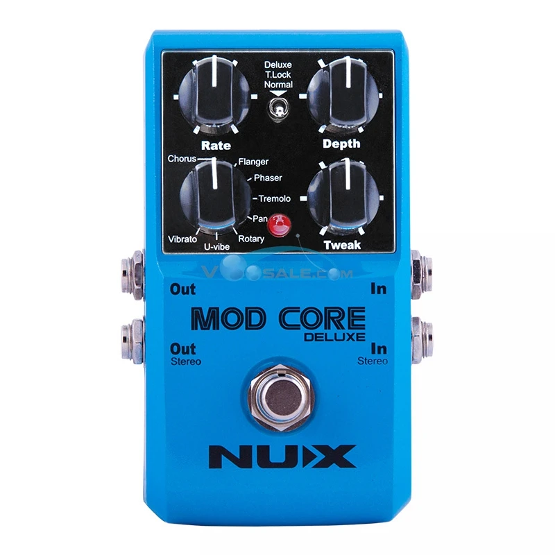 NUX MOD Core Deluxe модуляция эффектная ножная гитара эффект 8 нажатия педали