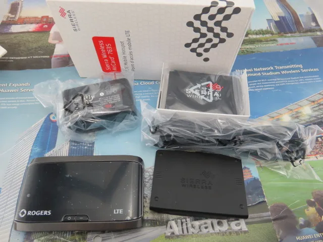 Sierra Aircard 763S Unlocked GPS 100Mbps 4G LTE AWS(1700/2100)/2600MHz Wireless Router 3G UMTS Wifi Mobile Hotspot Broadband