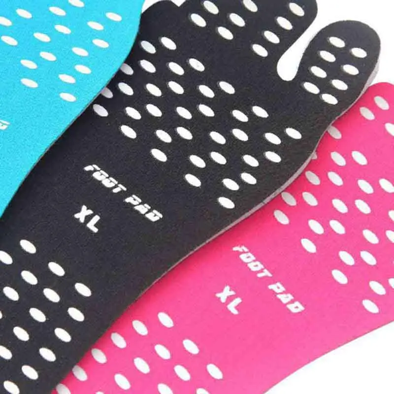 Стельки для кемпинга походов мягкая клейкая вставка ног Пляжная невидимая