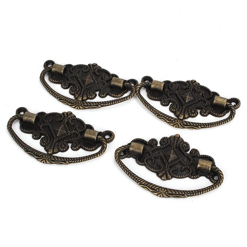 Мебельная бронзовая Декоративная ручка европейская мебель Кнопка винтажная