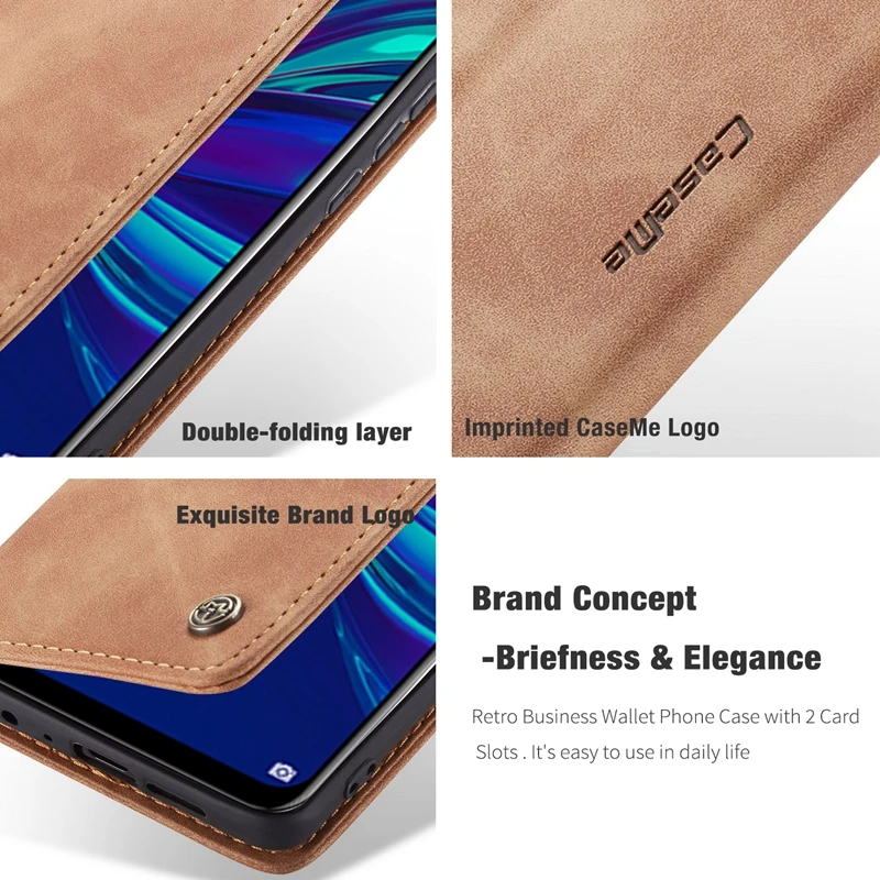 Чехол для Huawei Honor 10 Lite чехол с откидной крышкой 360 дюйма роскошный кожаный