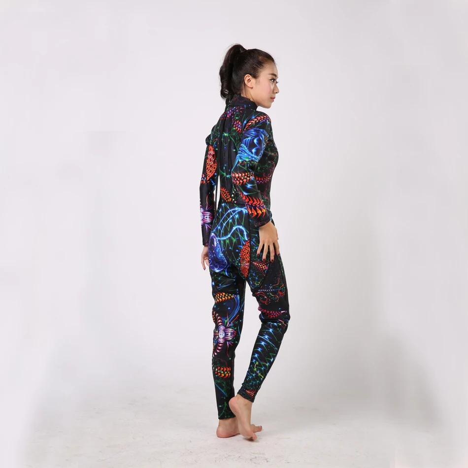 Hisea 3 мм неопреновый гидрокостюм купальный костюм для дайвинга плавания серфинга