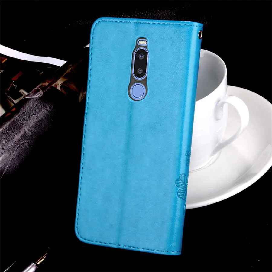 Чехол-Кошелек для Meizu M5 M6 M3 Note чехол M5S M3S X8 M8 Lite 8 с откидной крышкой 3D розами