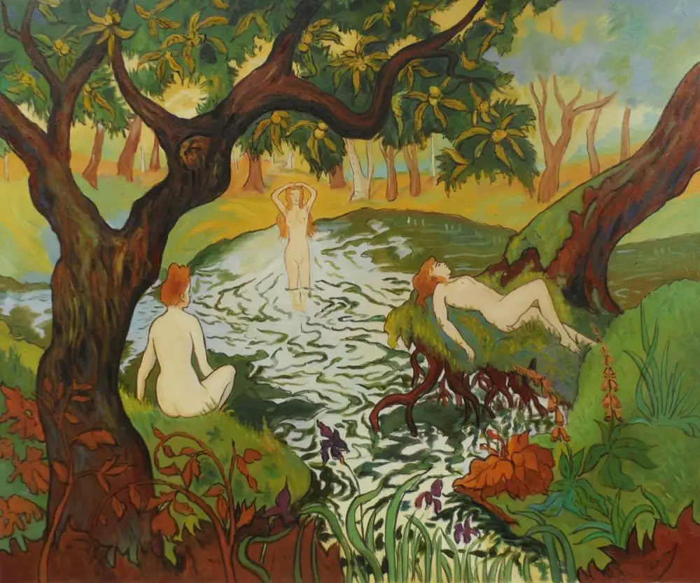 Картина маслом на холсте Три ванны среди ирисов|canvas dog|painting big canvascanvas oil painting |