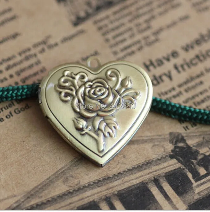 100 шт. медальон в форме сердца для подвесок 29 мм|locket wholesale|wholesale locketsphoto locket |