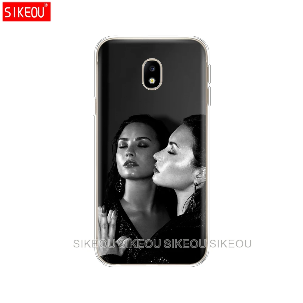 Силиконовый чехол для телефона Samsung Galaxy J3 J5 J7 2017 J330 J530 J730 PRO j2 2018 Деми Lovato|Бамперы| |