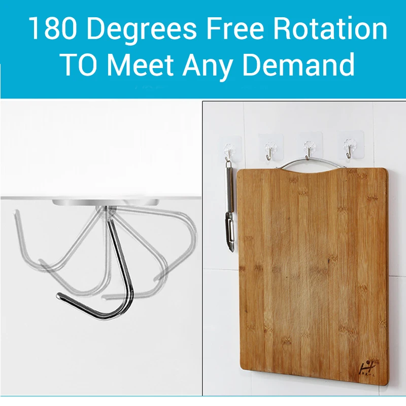 10 шт. крепкие вешалки из нержавеющей стали на присоске Вакуумные присоски 6 см *