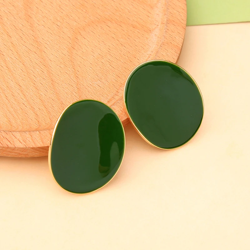 Элегантные OL стильные модные ювелирные изделия геометрические круглые