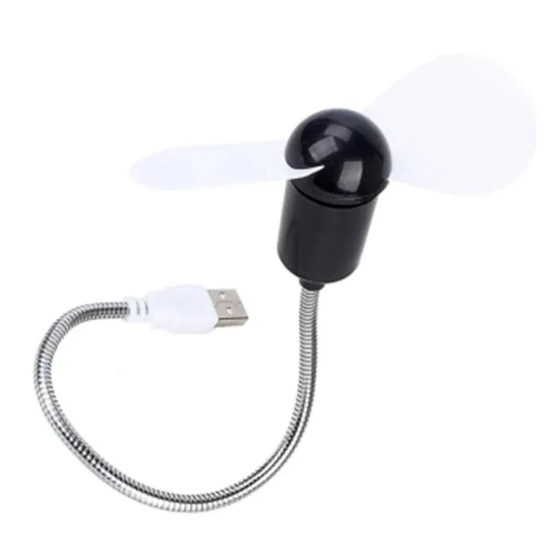 BinFul новый гибкий мини вентилятор охлаждения USB Кулер для ноутбука настольного ПК