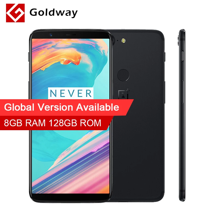 Оригинальный OnePlus 5 T 8 ГБ 128 смартфонов Snapdragon 835 Octa Core 6 01 &quot18:9x2160 P 1080 20.0MP + 16.0MP OxygenOS