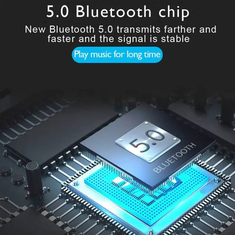 IPX8 водонепроницаемые Bluetooth наушники с сенсорным управлением 3000 мАч as Power Bank