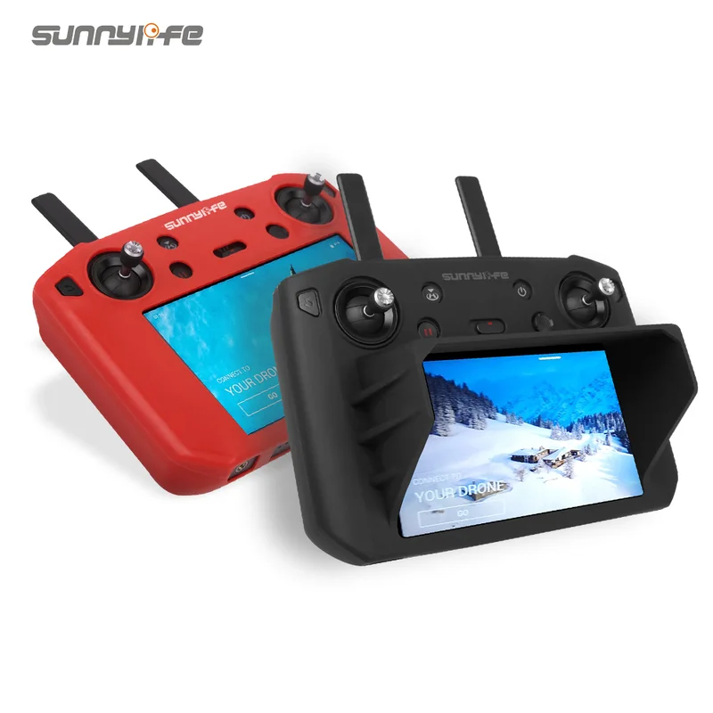 Для DJI MAVIC 2 Pro Smart Controller Drone Аксессуары Силиконовый чехол защитный с солнцезащитным