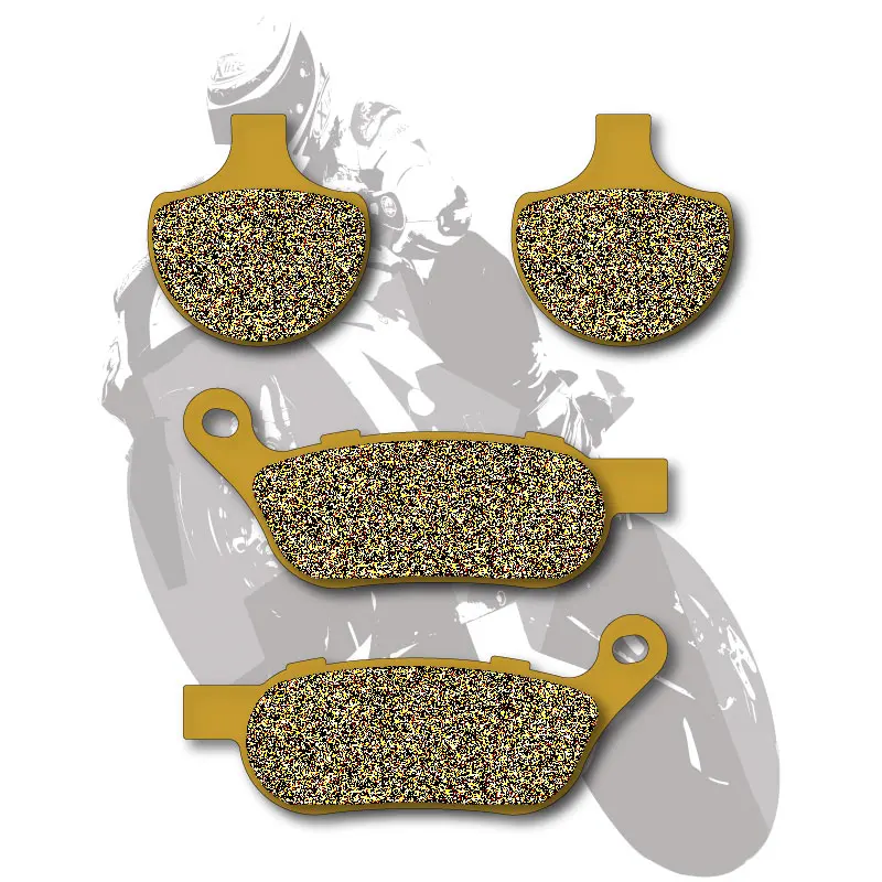 Дисковые полуметаллические тормозные колодки для мотоцикла передние и задние