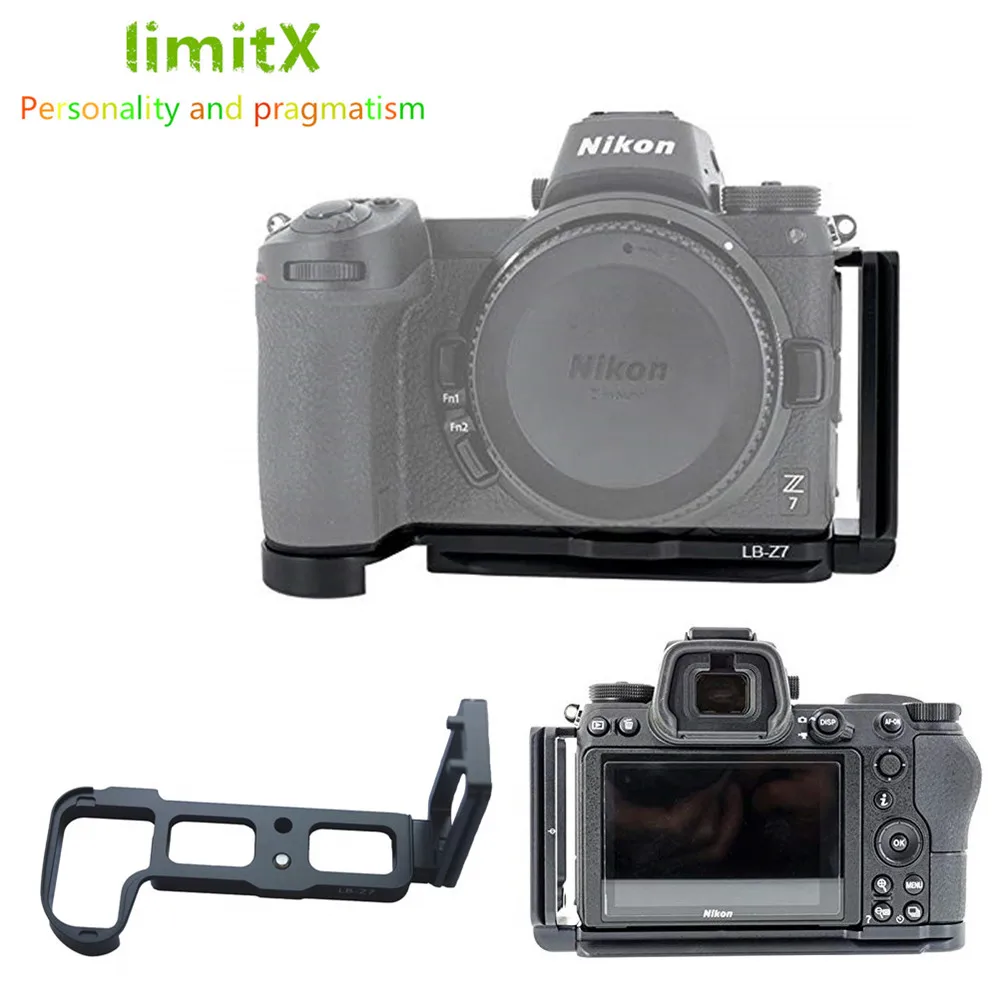 Быстросъемный L образный кронштейн для цифровой камеры Nikon Z5 Z6 Z7 II Z6II Z7II головки