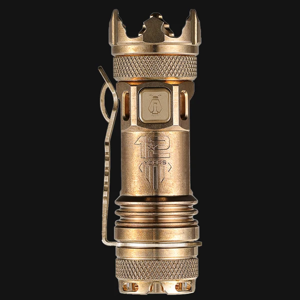 JETBeam JET-II PRO медный EDC II PRO титановый мета мини светодиодный светильник 510 Люмен Cree XP-L HI светильник портативный мини-светильник