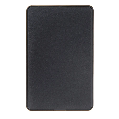 2,5 дюйма USB 2,0 SATA HD коробка HDD жесткий диск мобильный диск внешний корпус чехол usb адаптер Жесткий диск sata - Цвет: Черный