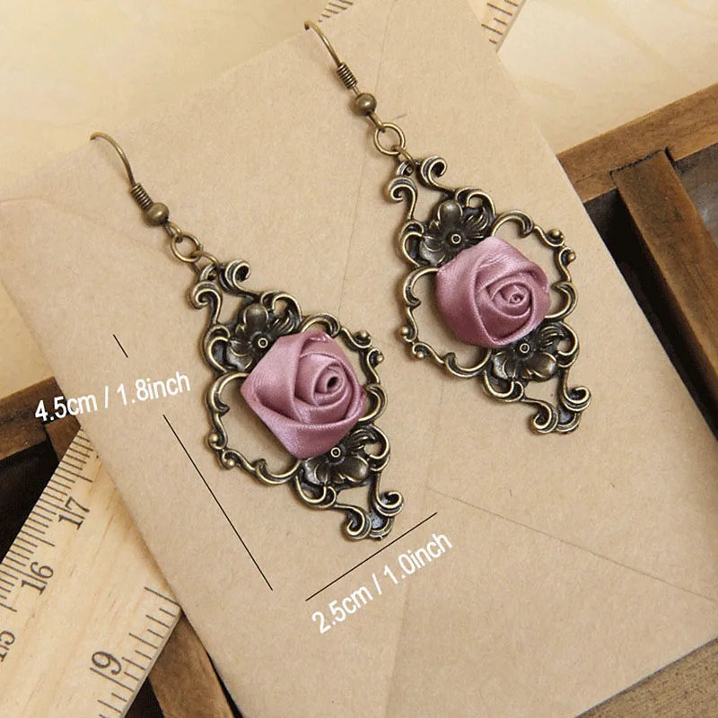 Винтажные серьги подвески в готическом стиле|vintage dangle earrings|dangle earringsfashion earrings |