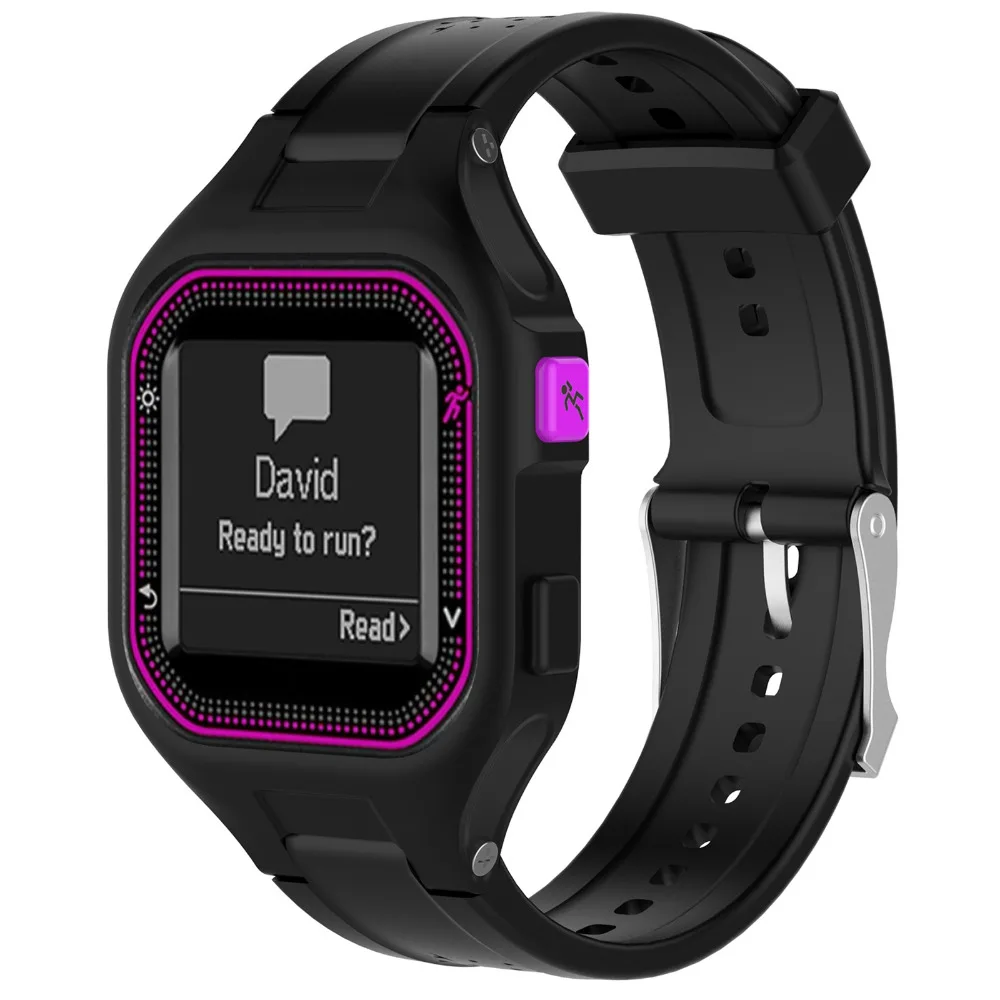 Сменный ремешок MASiKEN для телефона Garmin Forerunner 25 GPS-часов бега аксессуары женщин |