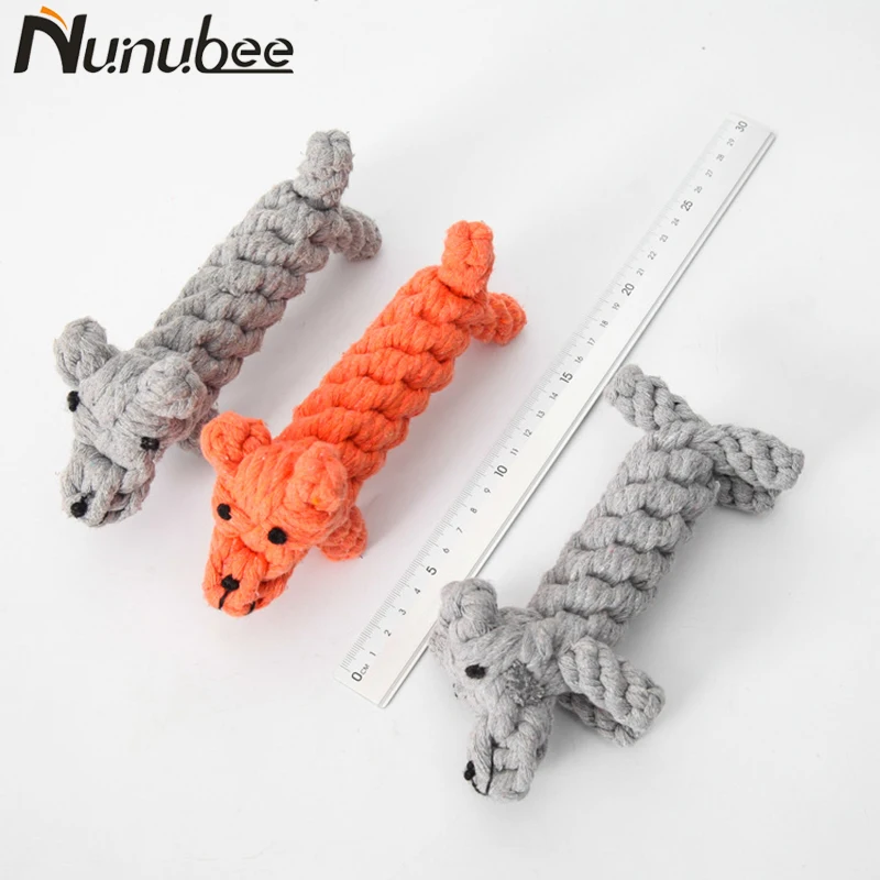 Nunubee игрушка для домашних животных плетеная собачья форма игрушки собак