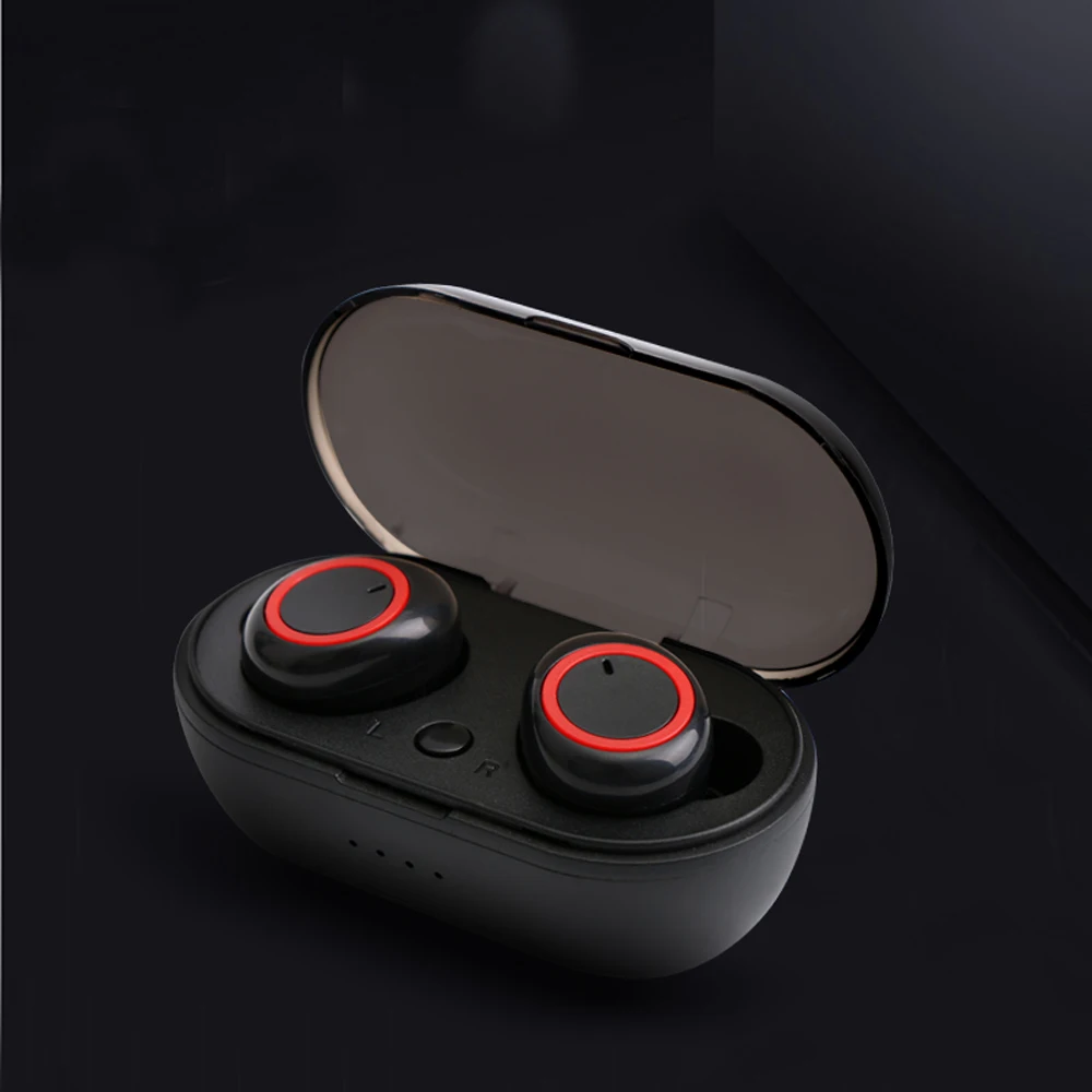 Bluetooth 5 0 TWS Беспроводная стереогарнитура с зарядным устройством|Наушники и