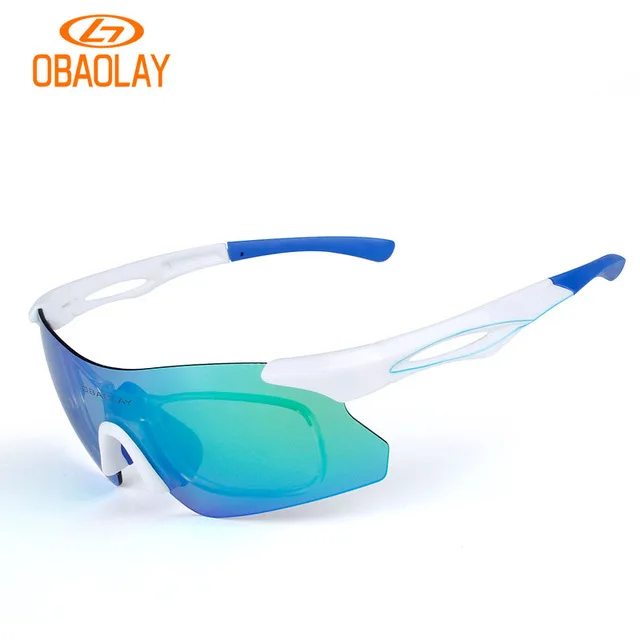 white blue Ветрозащитные очки для рыбалки, спортивные очки, походные очки, солнцезащитные очки для мужчин и женщин, очки для велоспорта, бейсбольные, походные очки, очки - Цвет: white blue