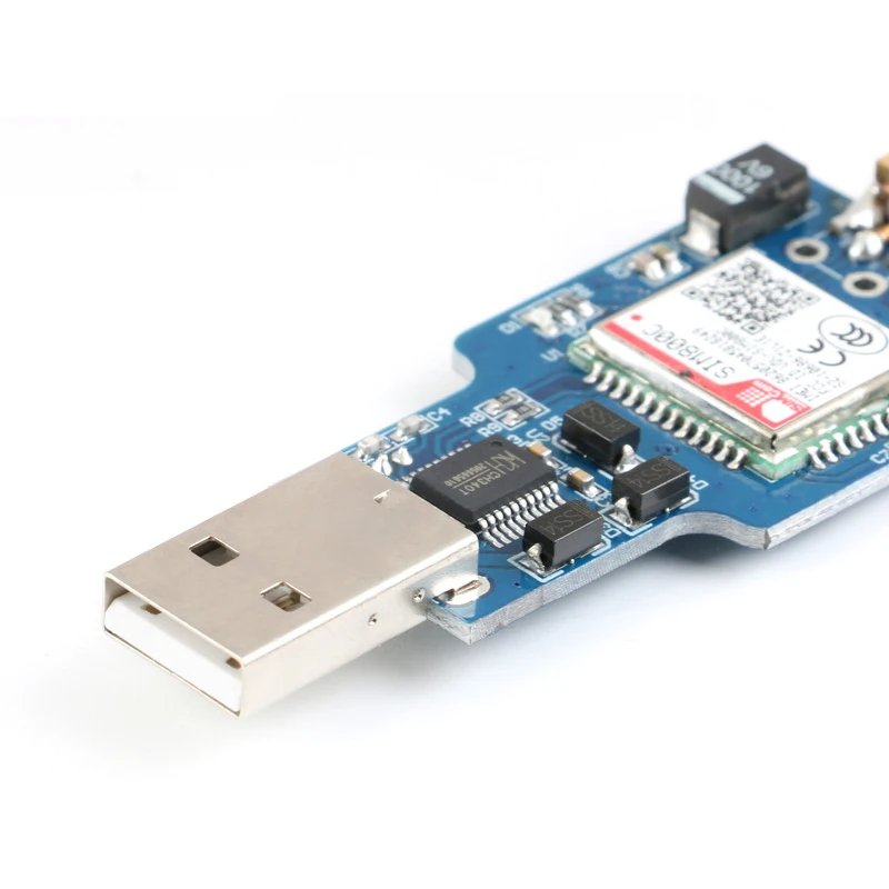 Четырехдиапазонный беспроводной модуль с антенной USB-GSM GPRS SIM800C | Обустройство