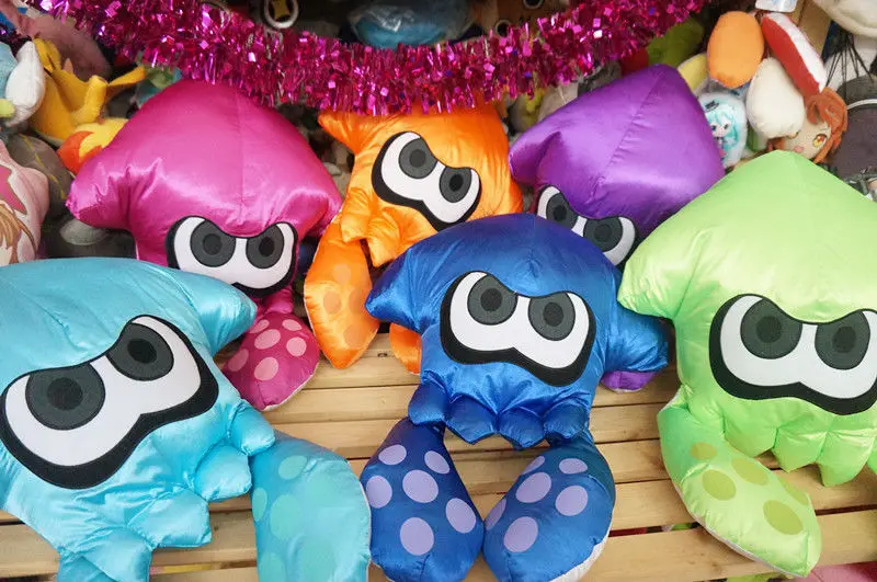 52 см легкие мягкие плюшевые серии подушки игрушки синий|blue stuffed toy|plush squidplush splatoon |