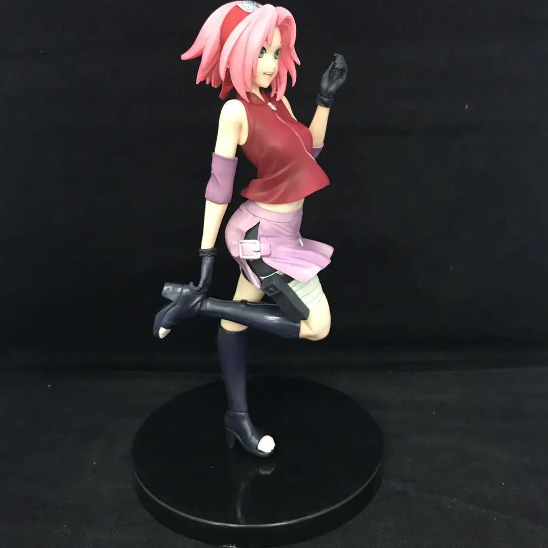 Наруто Shippuden Gals Sakura Haruno ПВХ полная фигурка модель игрушки подарок 22 см|Игровые