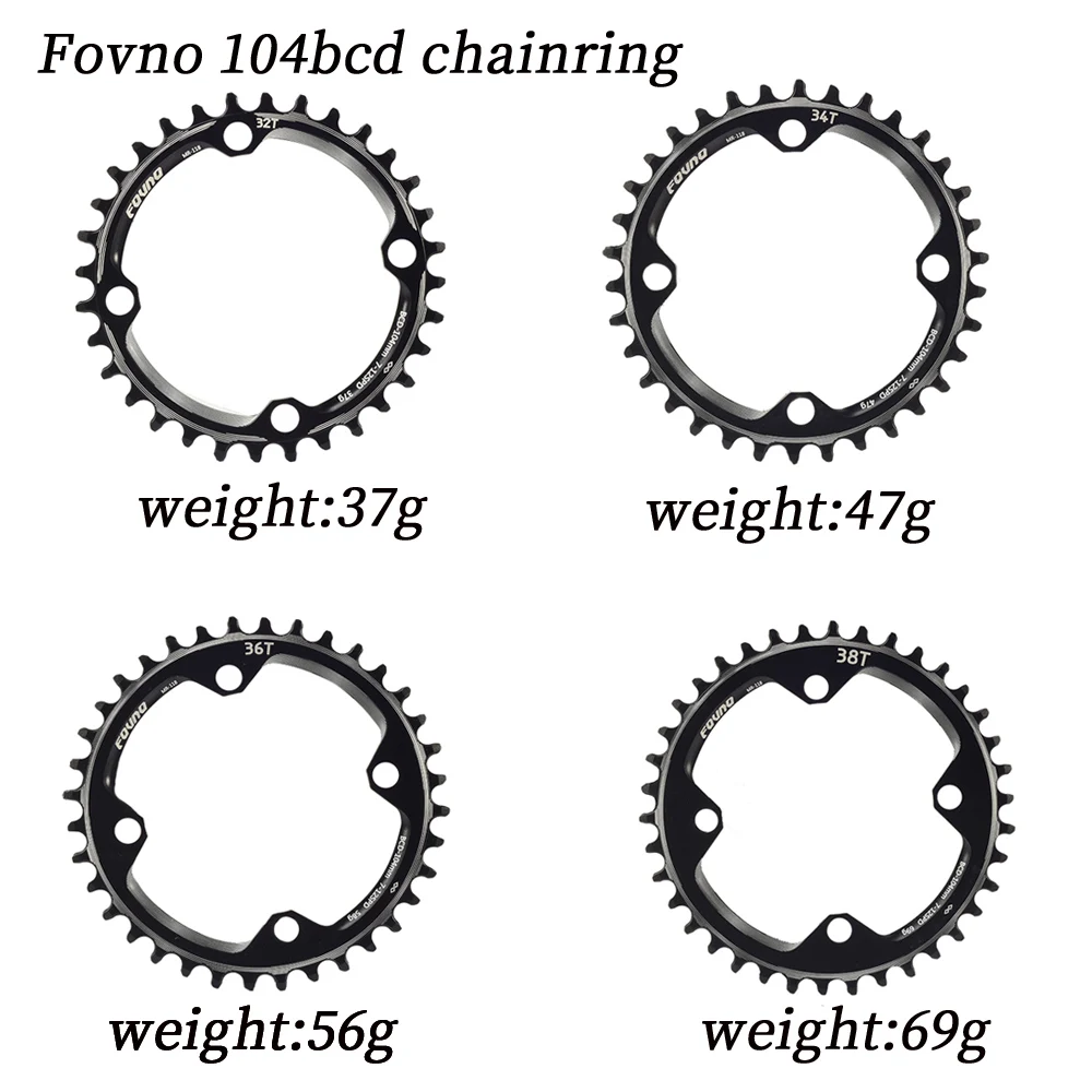 Fovno 7 12 скоростной шатун велосипедная цепь колеса MTB для горного велосипеда bcd104мм