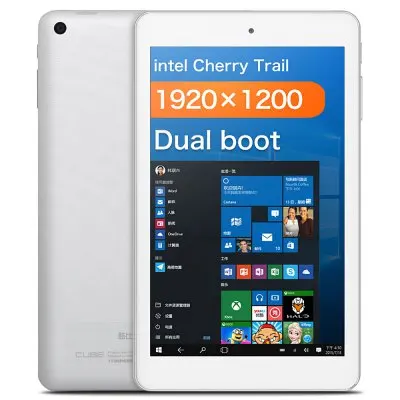 Планшетный компьютер Cube8inch 1920*1200 Cherry Trail Z8300 Quad Core 2GB 32GB HDMI AlldoCube iwork8 air Dual Boot Windows10 + Android 5.1.