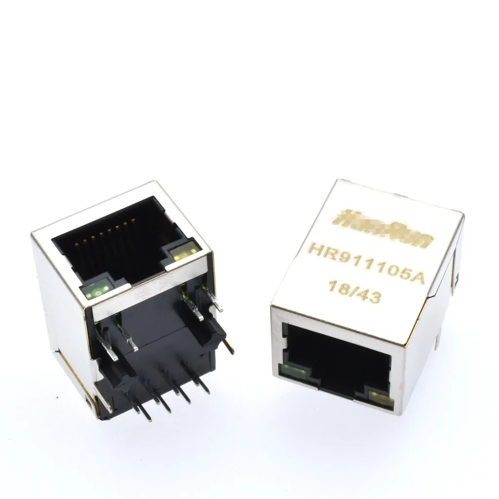 10 шт./лот соединитель RJ45 оригинальный HR911105 HR911105A сетевой трансформатор лазерной