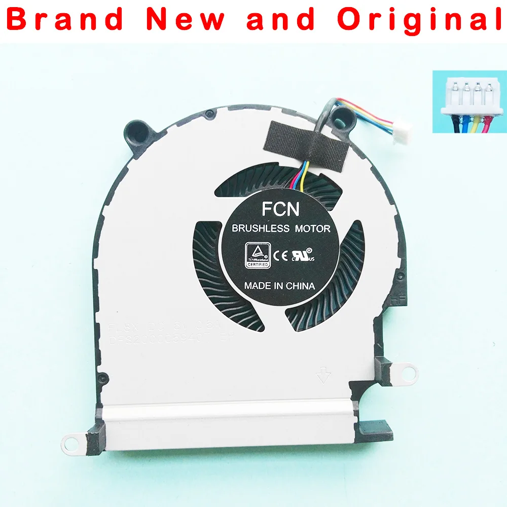 Новый оригинальный вентилятор охлаждения процессора для DELL FL8X DC5V 0.5A DFS200005940T