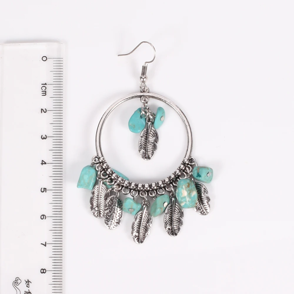 women tassel Turquoise Earrings Korean Fairy Pendant Earring brincos oorbellen boucle d'oreille aretes kolczyki orecchini donna |